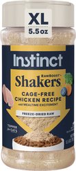 Instinct RawBoost Shakers Cage-Free Chicken Recipe High-Protein Grain-Free Freeze-Dried Cat Food Topper, 5.5-oz bottle