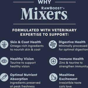 Instinct RawBoost Mixers Grain-Free Multivitamin Adult Recipe Freeze-Dried Cat Food Topper, 5.5-oz bag