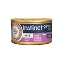 Instinct Pate Real Rabbit Entree Grain-Free Wet Cat Food, 3-oz can, case of 24