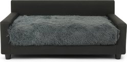 Club Nine Pets Dream Haven Orthopedic Elevated Dog & Cat Sofa Bed with Removable Cover, Gray, Large slide 2 of 9