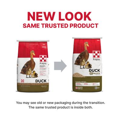 Show full view: Purina 19% Protein Pellets Duck Feed, 40-lb bag slide 2 of 9