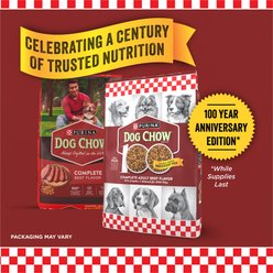 Dog Chow Kibble Beef Flavor Complete Dry Dog Food, 18.5-lb bag slide 2 of 9