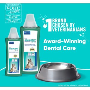 Virbac C.E.T. Aquadent Fr3sh Dog & Cat Dental Solution, 16.9-fl oz bottle
