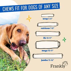 Frankly Retriever Roll 7 to 8-inch Chicken Natural Dog Chew, 1 count slide 2 of 9