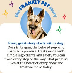 Frankly Mega Beefy 10-inch Beef Peanut Butter Rawhide Dog Chew slide 2 of 9