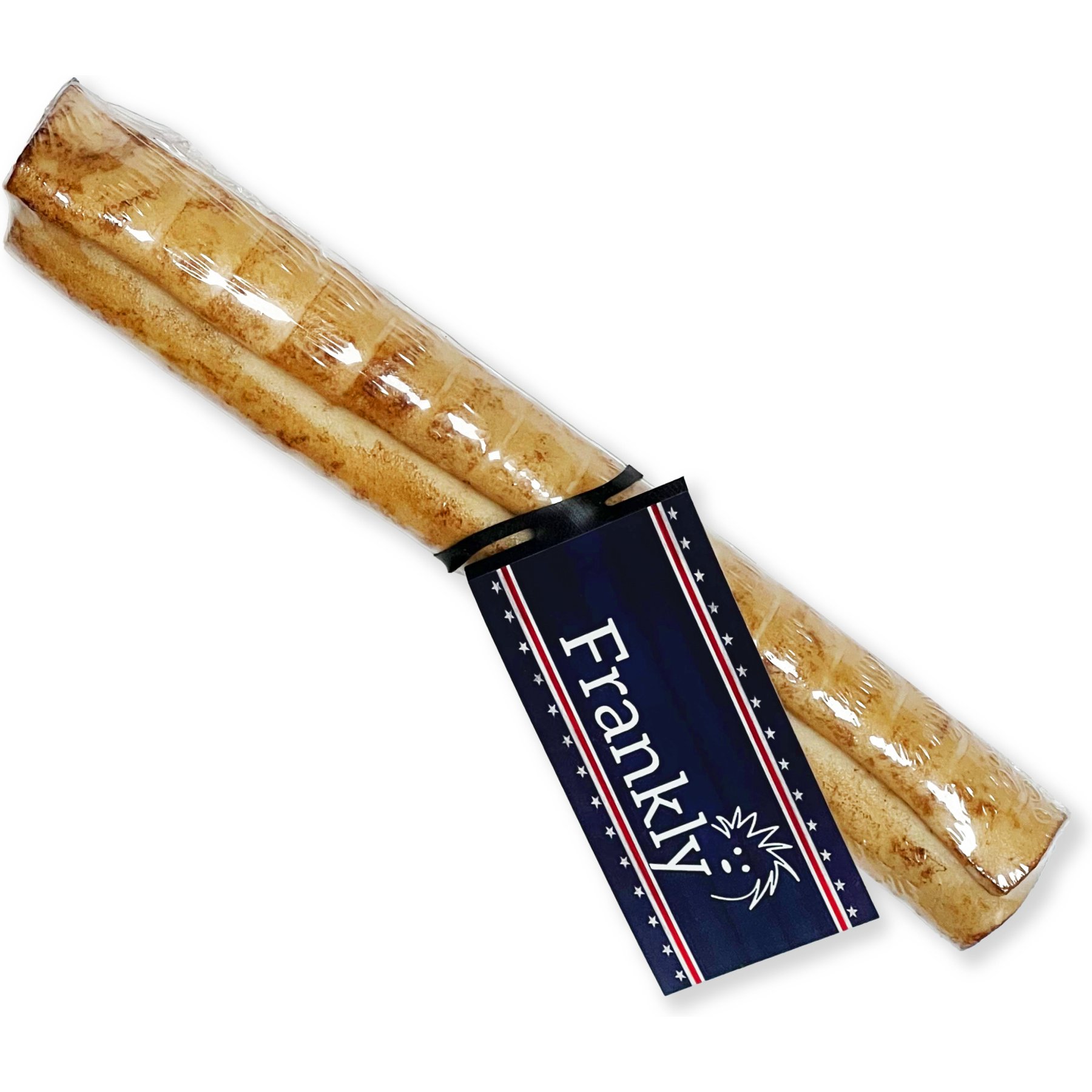 Frankly X-Large Roll 10 to 11-inch Beef, Peanut Butter Natural Dog Chew