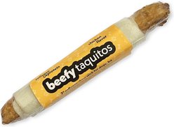 Frankly Beefy Taquito 7-inch Chicken Rawhide Dog Chew
