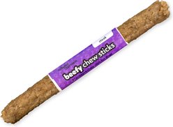 Frankly Beefy Chew 7-inch Beef Steak Rawhide Dog Stick