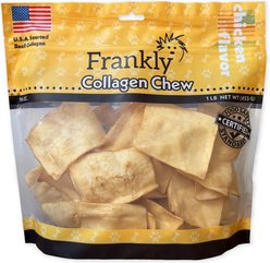 Frankly Chips Chicken Natural Dog Chew, 1-lb bag slide 1 of 9