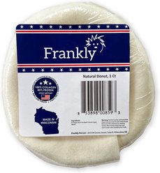 Frankly Donut 3-inch Beef Natural Dog Chew