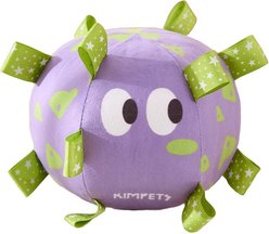 Kseroo Plush Exercise & Training Soccer Ball Dog Toy, Purple