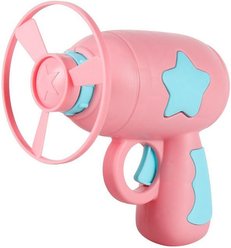 Kseroo Glowing Bamboo Dragonfly Exercise Catnip Launcher Cat Toy, Pink