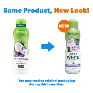 TropiClean Whitening Awapuhi & Coconut Shampoo, 20-fl oz bottle