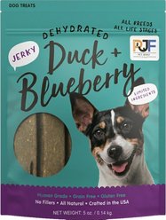 Pet Jerky Factory Duck & Blueberry Jerky Dog Treats, 5-oz bag