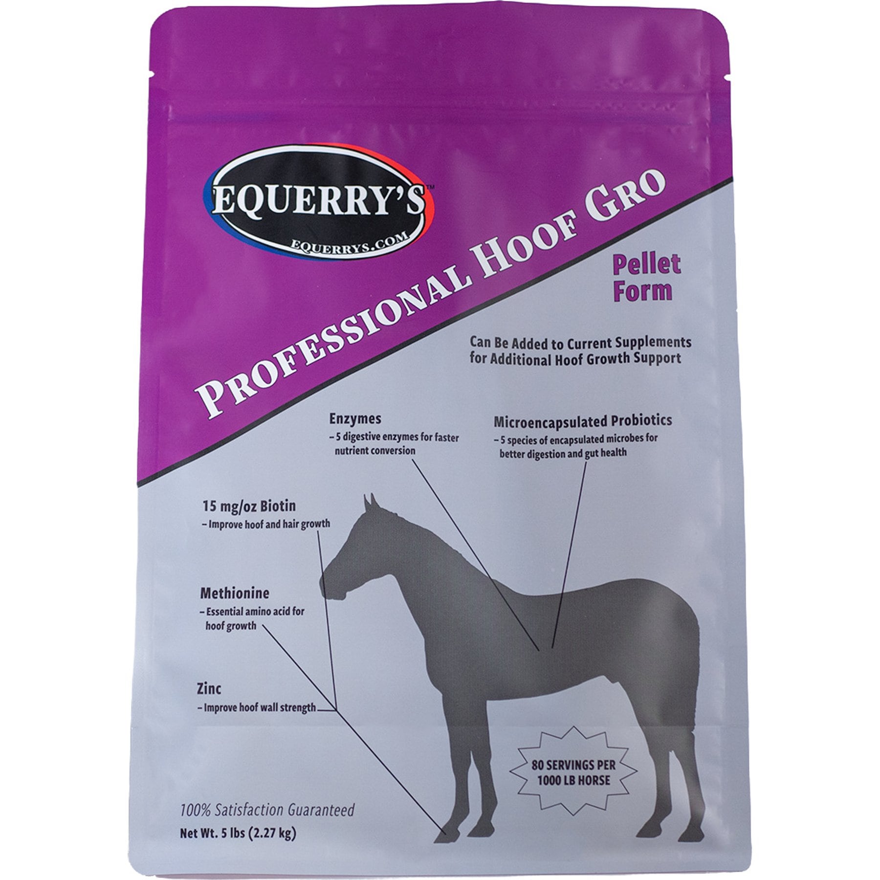 Equerry's Professional Hoof-Gro Pellets Horse Supplement, 5-lb bag