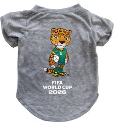 Littlearth FIFA World Cup 2026 Mascot Dog T-Shirt, Small, Zayu