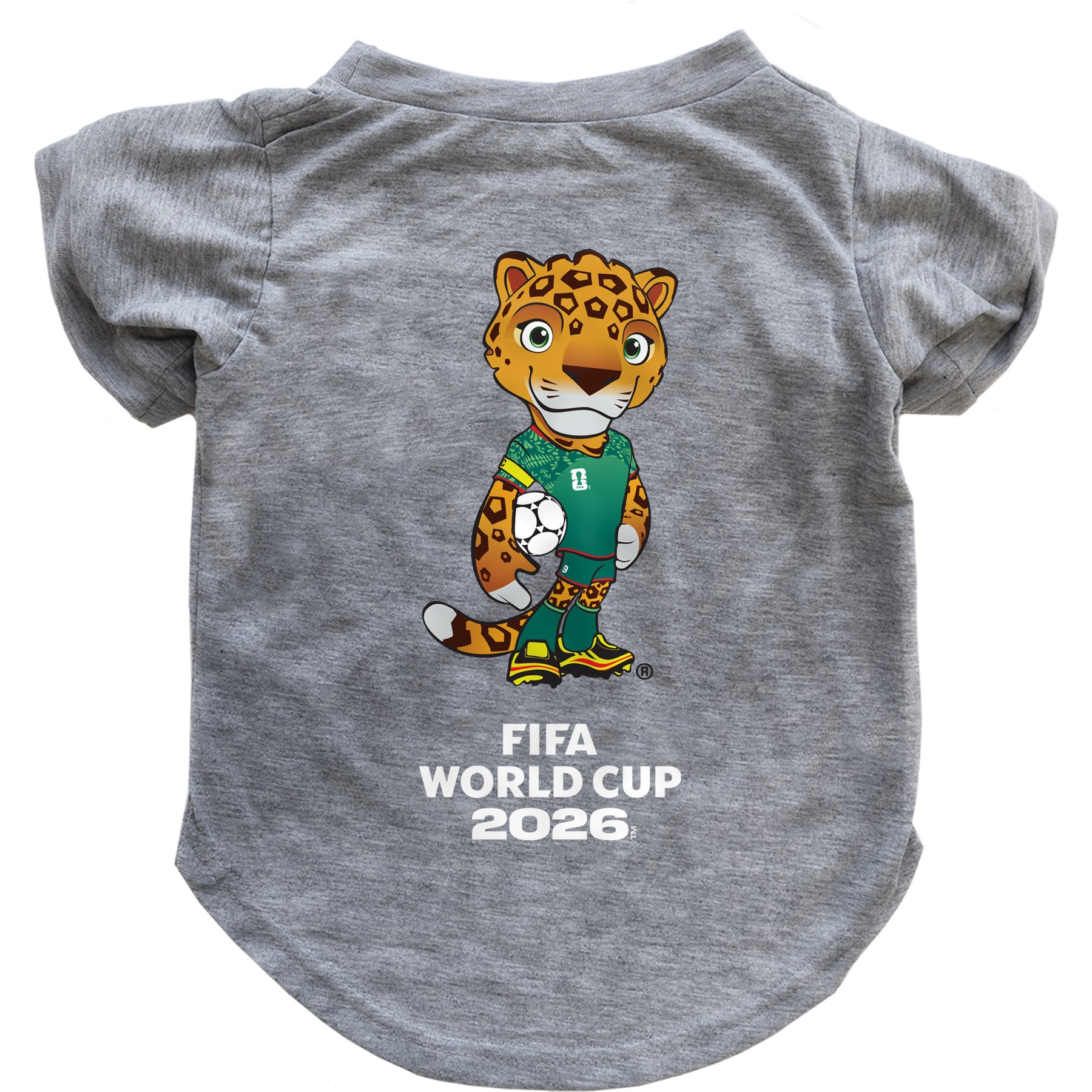 Littlearth FIFA World Cup 2026 Mascot Dog T-Shirt, Medium, Zayu
