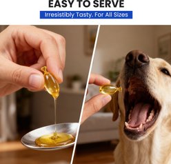 Furry Armor Skin & Coat Health Heart Care Brain Health Itch & Redness Remedy Mackerel Flavored Softgel Supplements for Dogs & Cats, 150 count slide 2 of 9