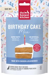 The Honest Kitchen Human-Grade Chicken & Blueberry Birthday Cake Mix for Dogs, 7.5-oz bag