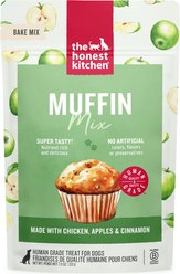 The Honest Kitchen Human-Grade Chicken, Apple & Cinnamon Muffin Mix for Dogs, 7.5-oz bag