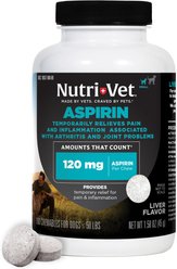 Nutri-Vet Aspirin Medication for Pain for Small Breed Dogs