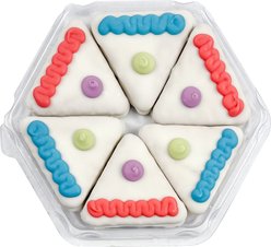 Bosco & Roxy's You Wanna Piece of Me? Birthday Cake Natural Yogurt Crunchy Dog Treats, 5.29-oz box, 6 count