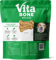 Vita Bone Original Large Crunchy Biscuit Dog Treats, 56-oz pouch slide 2 of 9