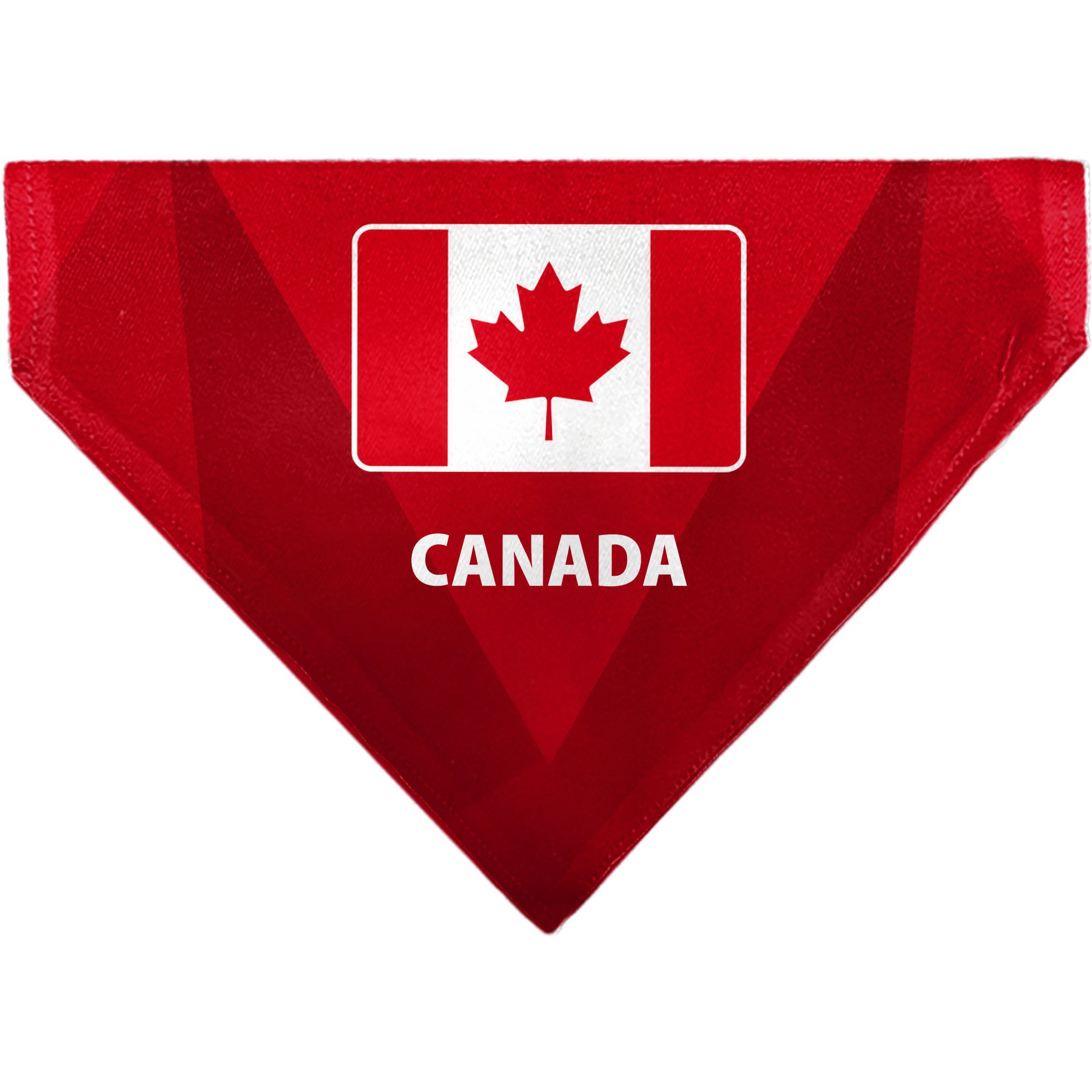 Buckle-Down Global Soccer Cup Series Spirit Flag Slip On Collar Dog Bandana, 50-in chest, Canada