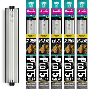 ZOO MED ReptiSun T5 HO Terrarium Hood Reptile Light Fixture with