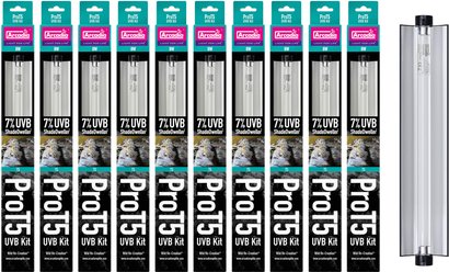 Arcadia Reptile Pro T5 Bulk Kit ShadeDweller 7% UVB, 8W, 12.5", 10 count