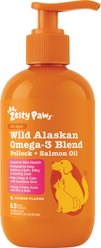 Zesty Paws Wild Alaskan Omega-3 Pollock+Salmon Oil Liquid Skin & Coat Supplement for Dogs & Cats, 8.5-fl oz bottle