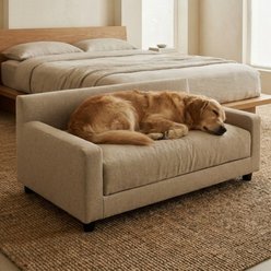 Club Nine Pets Metro Orthopedic Cat & Dog Bed, Oatmeal, Medium