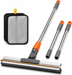 JOEJOY 2-in-1 Dog & Cat Hair Removal Rake