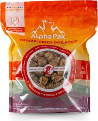 AlphaPak Freeze-Dried Chicken Flavored Grain-Free Dog Food, 16-oz bag