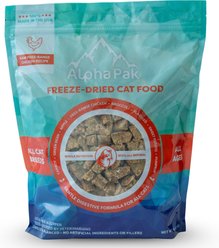 AlphaPak Raw Chicken Recipe Freeze-Dried Cat Food, 16-oz bag