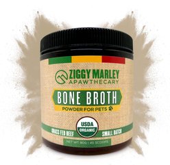 ZMA Pets Organic Bone Broth Appetite Stimulation Beef Flavored Powder Joint Supplement for Dogs & Cats, 3.17-oz jar
