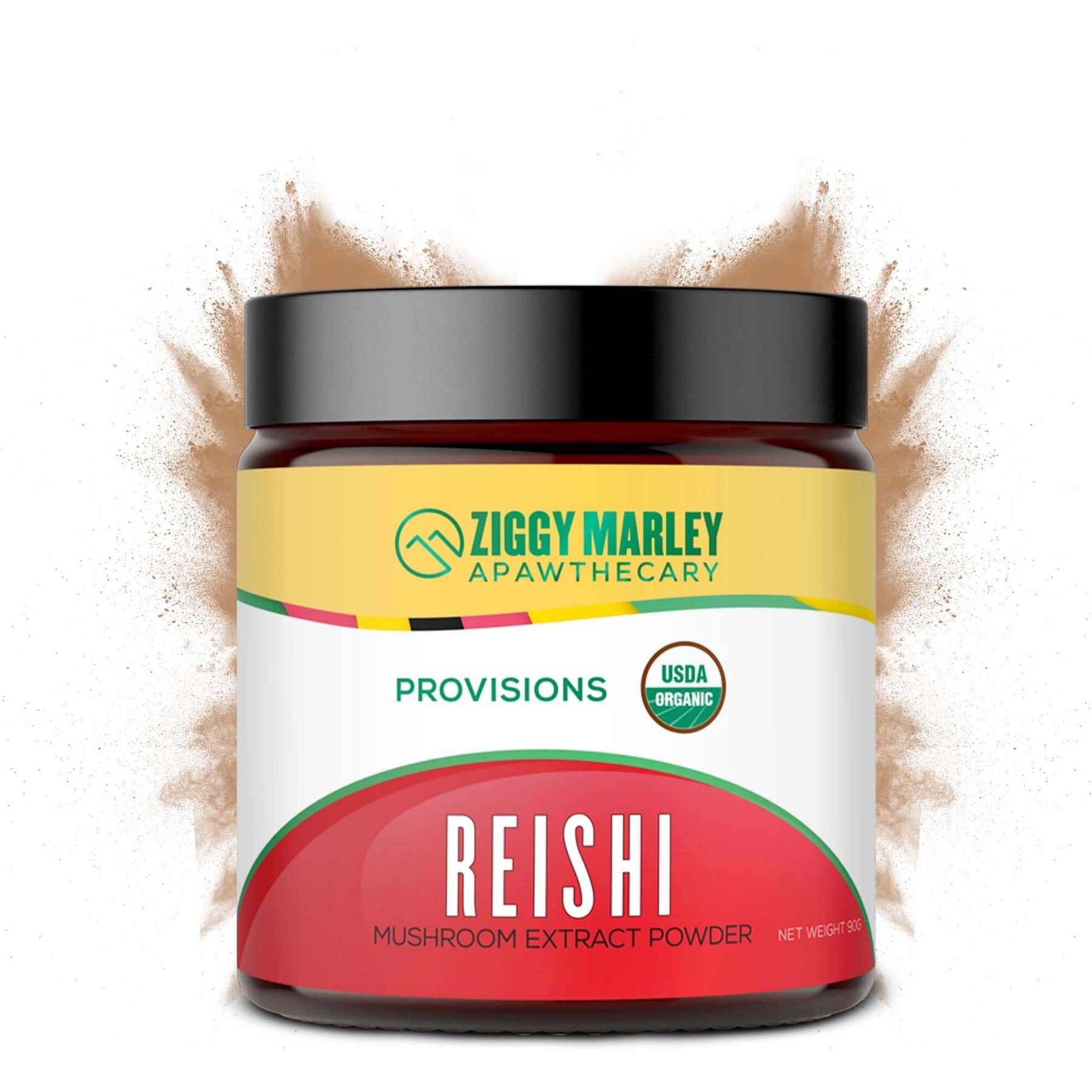ZMA Pets Reishi Mushroom Flavored Powder Comprehensive & Immune Support Supplement for Dogs & Cats, 3.17-oz jar