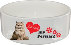 The Memory Company I Love My Persian Ceramic Pet Bowl, 2.5-cups