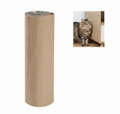 Kseroo Trimmable Self‑Adhesive Carpet & Replacement Cat Scratcher Pad, Grey, 40 x 12-in