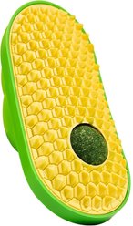 Kseroo Wall-Mounted Catnip Balls, Licking & Grooming Tough Chew Cat Toy, Yellow
