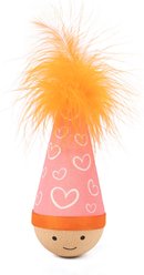 Kseroo Self-Righting Tumbler & Beechwood Interactive Training Motion Cat Toy with Feather, Pink