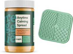 Reggie Dog Calming Bundle: Anytime Peanut Butter Spread + Lick Mat