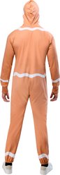 Rubie's Gingerbread Man Hooded Zipster Adult Costume, Tan, X-Large slide 2 of 6