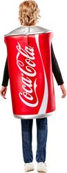 Rubie's Costume Company Coca-Cola Can Adult Costume, Red slide 2 of 5