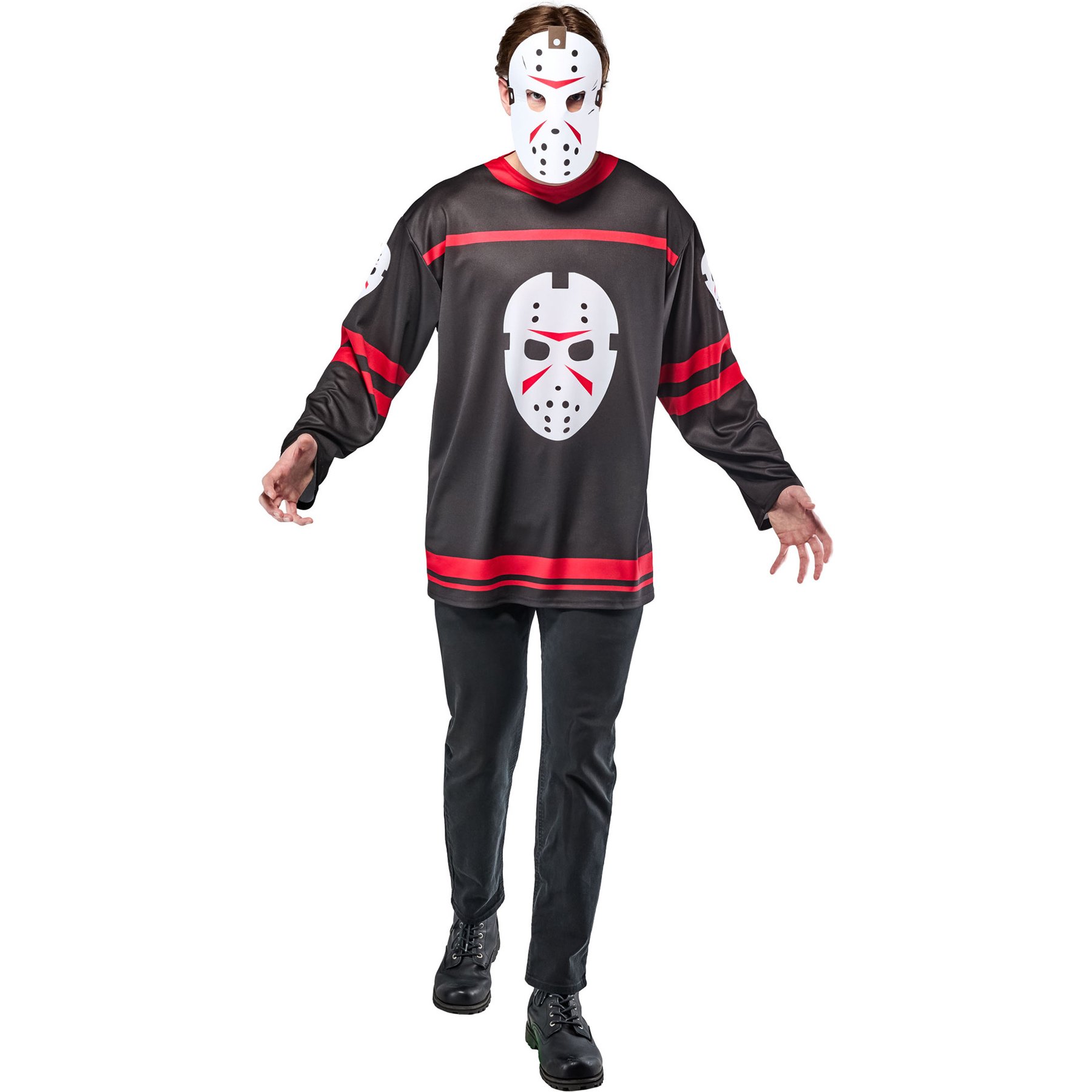 Rubie's Costume Company Friday The 13th Jason Voorhees Adult Set Costume, Black, Medium