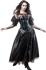 Rubie's Costume Company Beetlejuice 2 Delores LaFerve Adult Costume, Black, Large slide 2 of 6