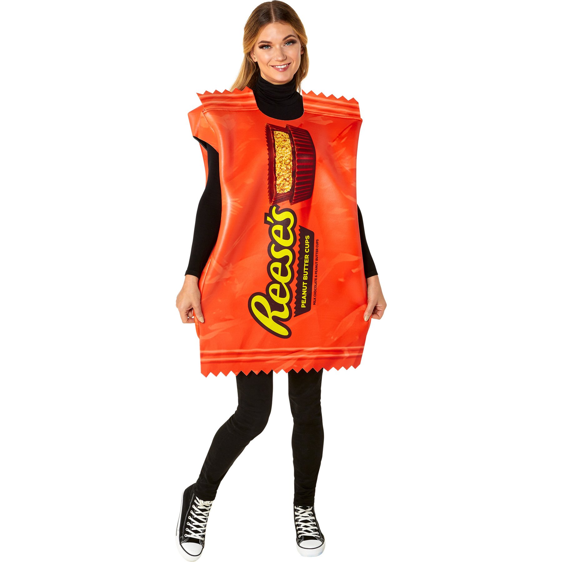 Rubie's Costume Company Reese's Peanut Butter Cup Adult Costume, Orange