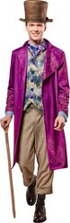 Rubie's Costume Company Wonka Movie Willy Wonka Deluxe Adult Costume, Purple, X-Large