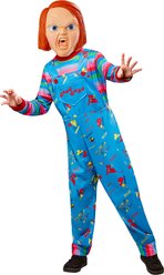 Rubie's Costume Company Child's Play 2 Chucky Kid Costume, Blue, Large