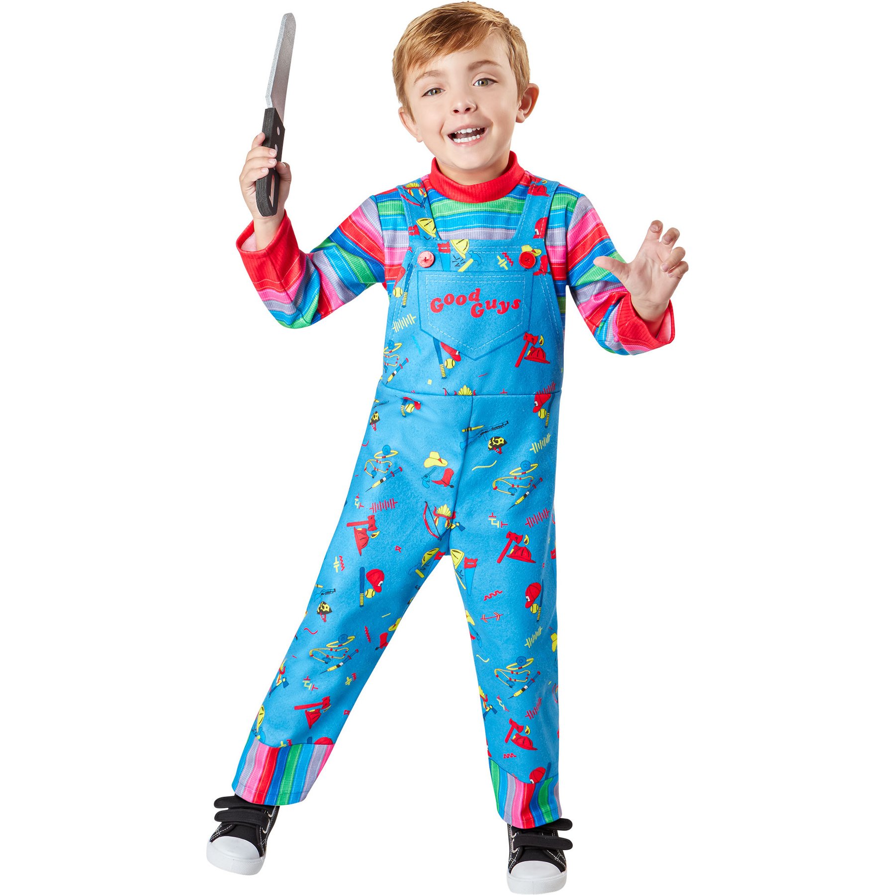 Rubie's Costume Company Child's Play 2 Chucky Toddler Costume, Blue, 2 T